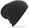 Beechfield CB449 Heavy Gauge Slouch Beanie - Antique Grey - One Size