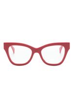 Gucci Eyewear lunettes de vue à monture papillon - Rouge