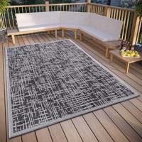 Buitenkleed Telu - Grijs maat: 120x63cm - materiaal: Polypropyleen - Dekbed-Discounter.nl