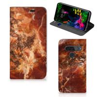 LG G8s Thinq | Standcase | Marmer Bruin