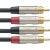 Stagg NTC3CR 2x RCA male - 2x RCA male 3 meter