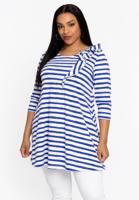 Yoek Tuniek wide bottom RIVIERA | Indigo | Maat 46/48