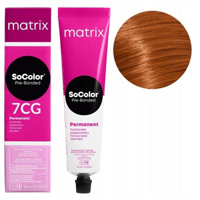 Matrix - SoColor 7CG Midden Blond Koper Goud - 90ml
