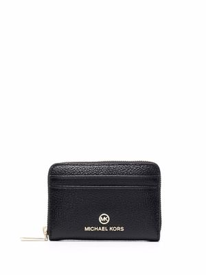 Michael Kors portefeuille Jet Set en cuir - Noir