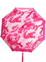 Moschino parapluie à motif camouflage - Rose - thumbnail