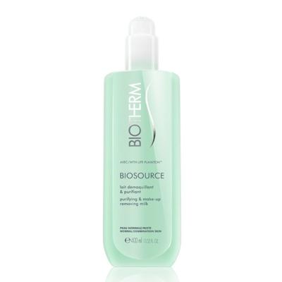 Biotherm Biosource Purifying & Make-Up Removing Milk 400ml
