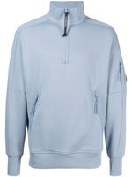 C.P. Company sweat à fermeture zippée - Bleu