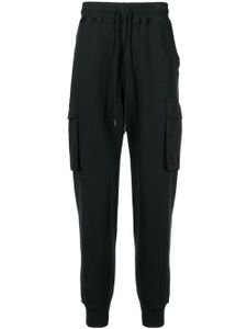 DONDUP pantalon de jogging à poches cargo - Noir