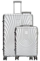 Calgary Kofferset 55+80cm Zilver