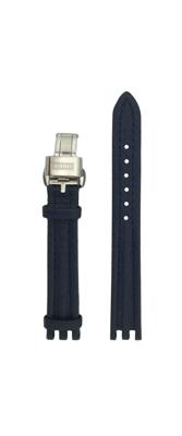 Horlogeband Rado 01.153.0344.3.220 / R070871310 / R070871310 Leder Blauw 13mm