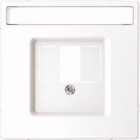 Merten MEG4250-6035 veiligheidsplaatje voor stopcontacten Wit