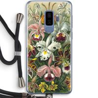 Haeckel Orchidae: Samsung Galaxy S9 Plus Transparant Hoesje met koord