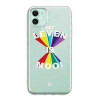 Het Leven Is Mooi: iPhone 11 Transparant Hoesje