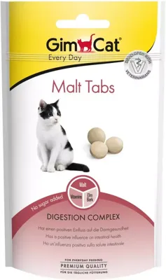 Gimcat Malt Tabs - 40 g