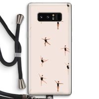 Dancing #1: Samsung Galaxy Note 8 Transparant Hoesje met koord