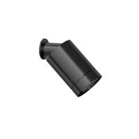 Hotbath COBBER Beam 3 standen hoofddouche met muurbevestiging Gepolijst zwart PVD CB470PBP