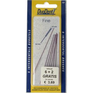 Duodent Interdentale borstels fine