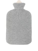 Johnstons of Elgin bouillotte en cachemire nervurée - Gris