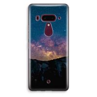 Travel to space: HTC U12+ Transparant Hoesje