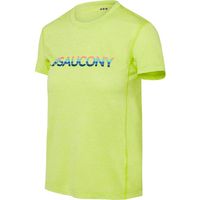 Saucony Stopwatch Graphic Shirt Dames