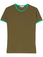 Sunnei t-shirt à bords contrastants - Vert - thumbnail