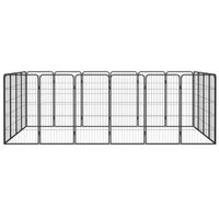 The Living Store Hondenkennel - Stevige Buiten Kennel - Hondenkennels - 300 x 200 x 100 cm - Gepoedercoat Staal