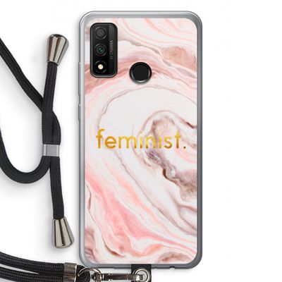 Feminist: Huawei P Smart (2020) Transparant Hoesje met koord