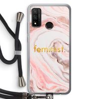 Feminist: Huawei P Smart (2020) Transparant Hoesje met koord
