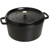 Staub Braadpan Cocotte Zwart - ø 34 cm / 12.6 liter