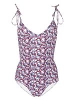 ISABEL MARANT maillot de bain Swan à fleurs - Blanc ISABEL MARANT maillot de bain Swan à fleurs - Blanc
