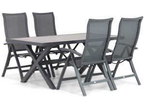 Presto Lucardo/Crossley 185 cm dining tuinset 5-delig