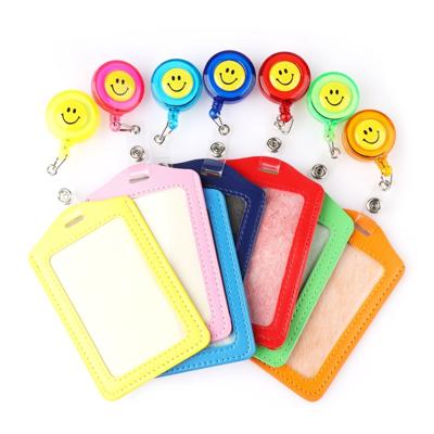 10 stuks intrekbare Reel badge Lanyard Tag sleutelkaart riem clips willekeurige kleur