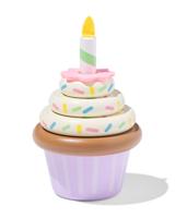 HEMA Cupcake 8x13x8cm Hout
