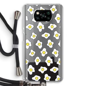 Spiegeleitjes: Xiaomi Poco X3 NFC Transparant Hoesje met koord