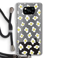Spiegeleitjes: Xiaomi Poco X3 NFC Transparant Hoesje met koord