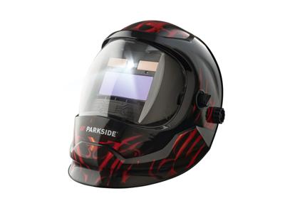 PARKSIDE Automatische laskap met LED (Zwart/rood)