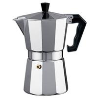 Alessandro Percolator Italiaans koffiezetapparaat - Aluminium - zilver - 1 kopje - Koffiezetter