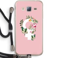 Venus: Samsung Galaxy J3 (2016) Transparant Hoesje met koord
