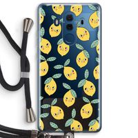 Citroenen: Huawei Mate 10 Pro Transparant Hoesje met koord
