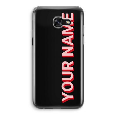 Namecase: Samsung Galaxy A5 (2017) Transparant Hoesje