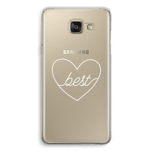 Best heart pastel: Samsung Galaxy A5 (2016) Transparant Hoesje