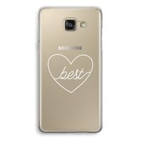 Best heart pastel: Samsung Galaxy A5 (2016) Transparant Hoesje