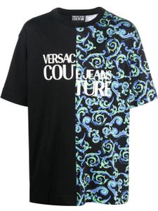 Versace Jeans Couture t-shirt à imprimé Barocco - Noir