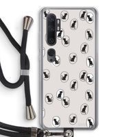 Miauw: Xiaomi Mi Note 10 Transparant Hoesje met koord