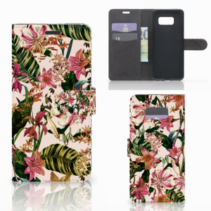 Samsung Galaxy S8 Plus Hoesje Flowers