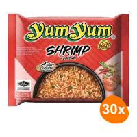 Yum Yum - Instant Noedels Garnalen - 30 zakjes