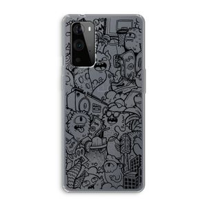 Vexx Black City : OnePlus 9 Pro Transparant Hoesje