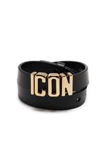 DSQUARED2 bracelet Icon multi-tours - Noir - thumbnail