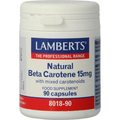 Lamberts Vitamine A 15mg natuurlijke (beta caroteen)