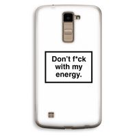 My energy: LG K10 (2016) Transparant Hoesje
